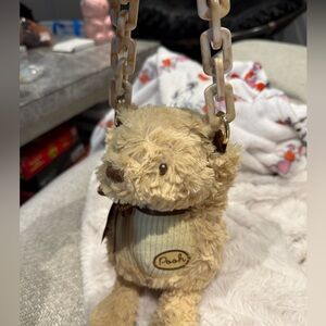 homemade winnie the pooh purse with a chain strap!